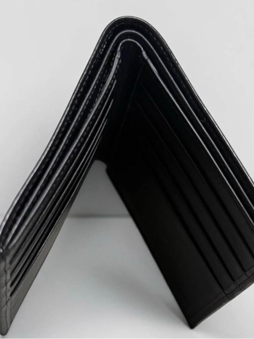 Loewe Black Textured Leather Men's Bifold Wallet